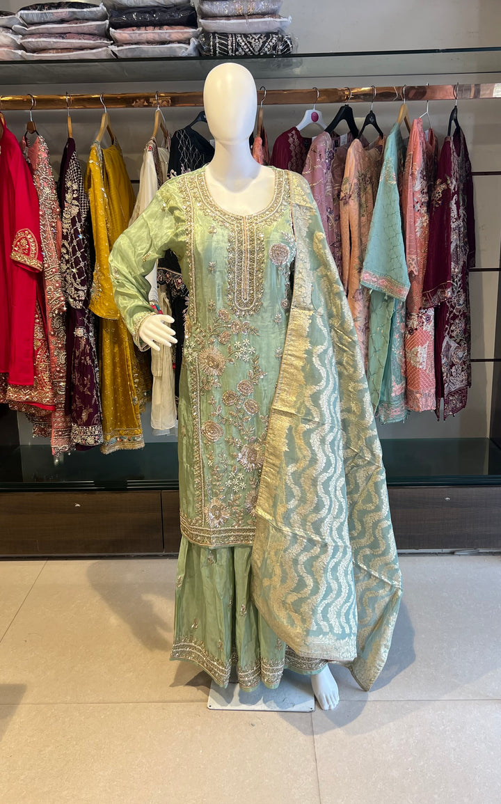 FARAH LUXURY DESIGNER FESTIVE PARTY WEAR SUIT - IKIK01