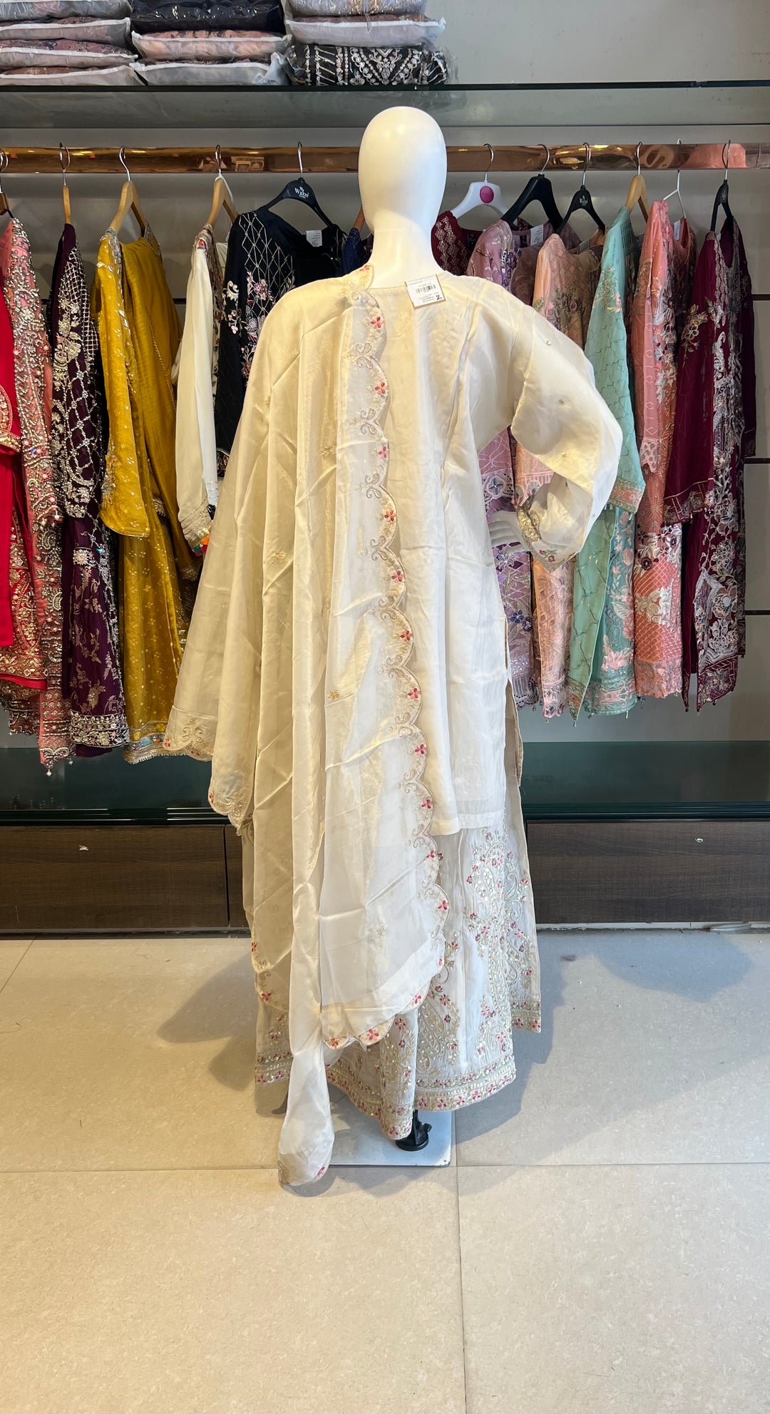 QAMAR ELITE FESTIVE DESIGNER ETHNIC SUIT - IKIK012