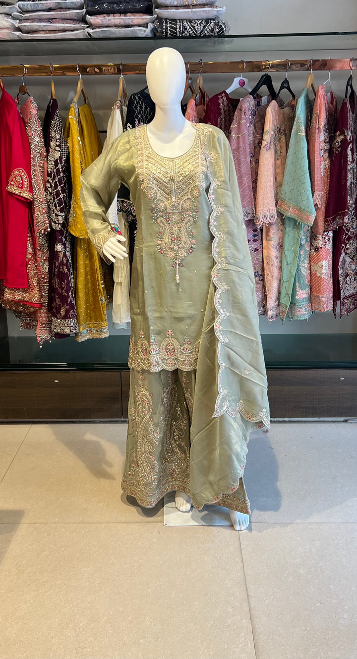 QAMAR ELITE FESTIVE DESIGNER ETHNIC SUIT - IKIK012