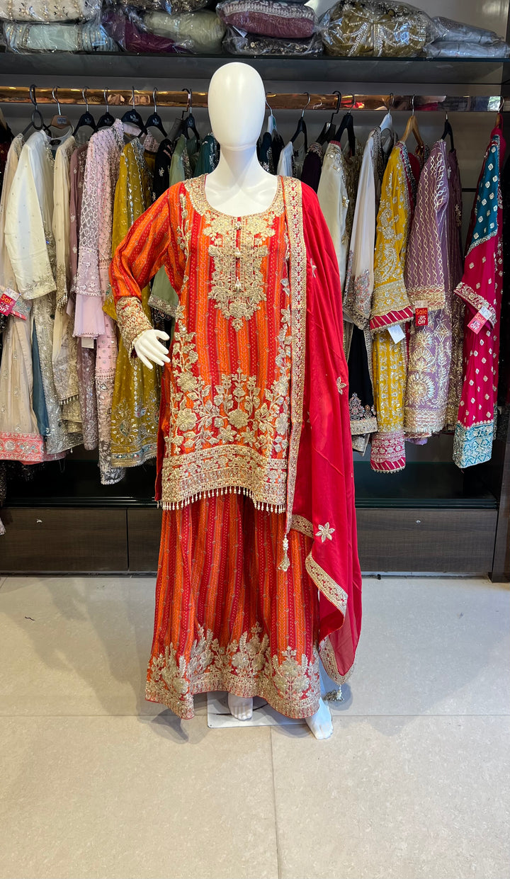 WORK DESIGNER BANDNI SUIT - IKFD05