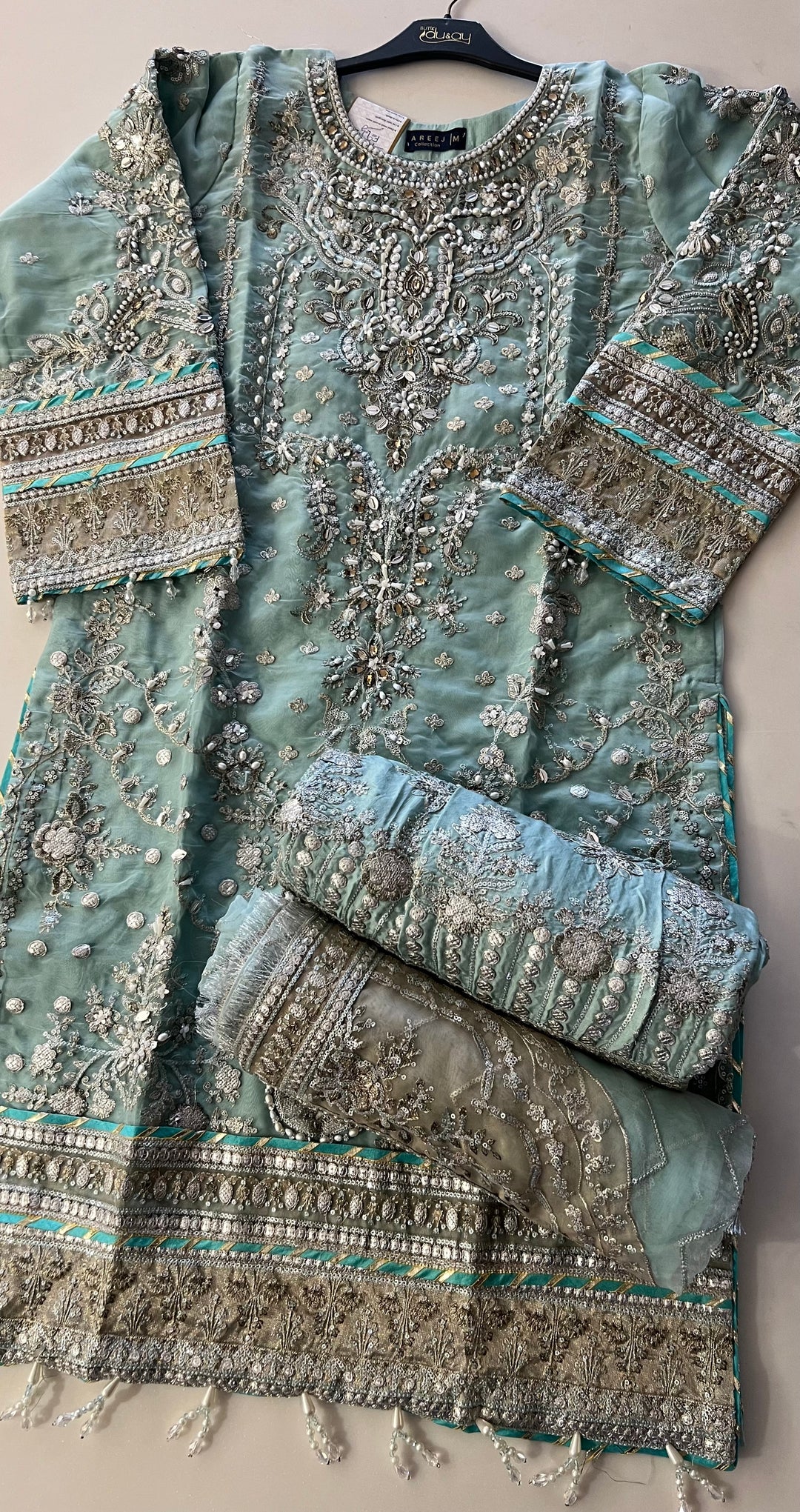 PAKISTANI AREEJ DESIGNER SUIT - EJ01