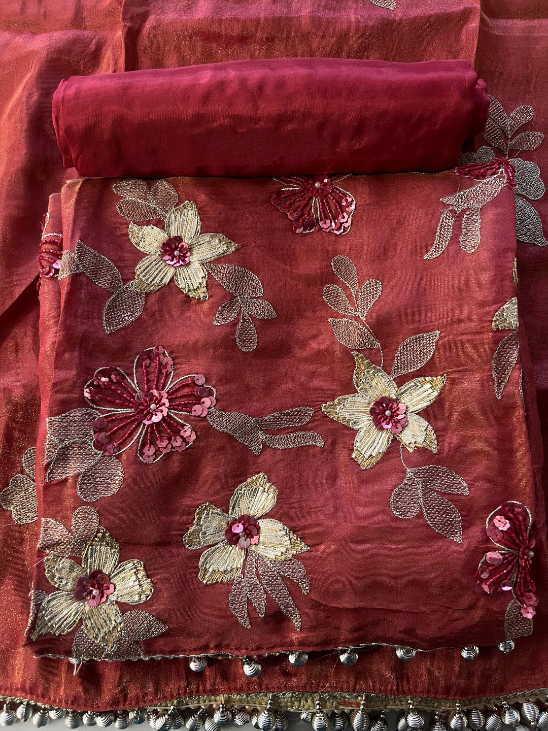 KUSHI DESIGNER UNSTITCHED DRESS MATERIAL - MAMT01