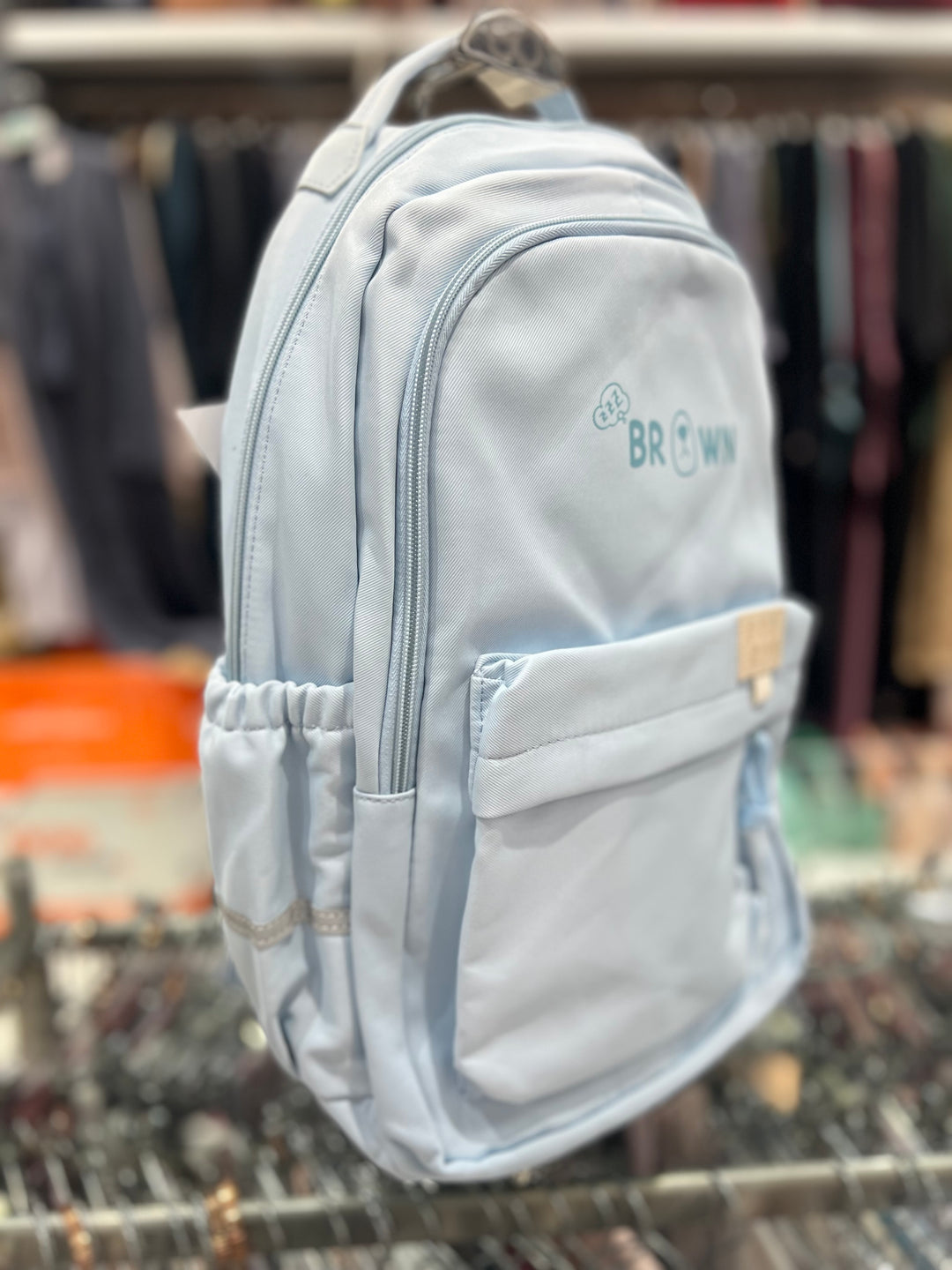 SCHOOL BAG-205/1/COLUMBIA BLUE