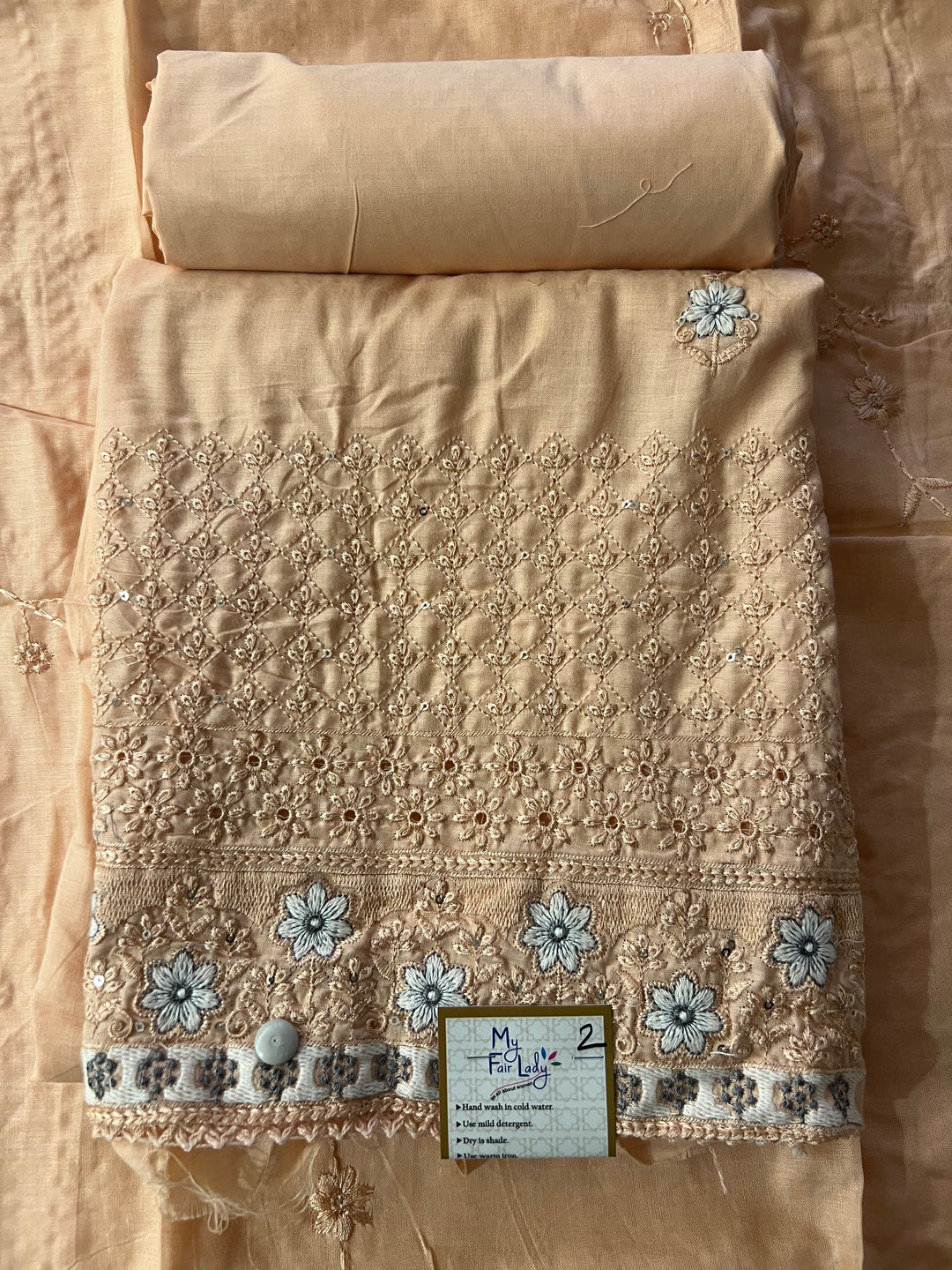 DESIGNER UNSTITCHED DRESS MATERIAL-IKIJ02