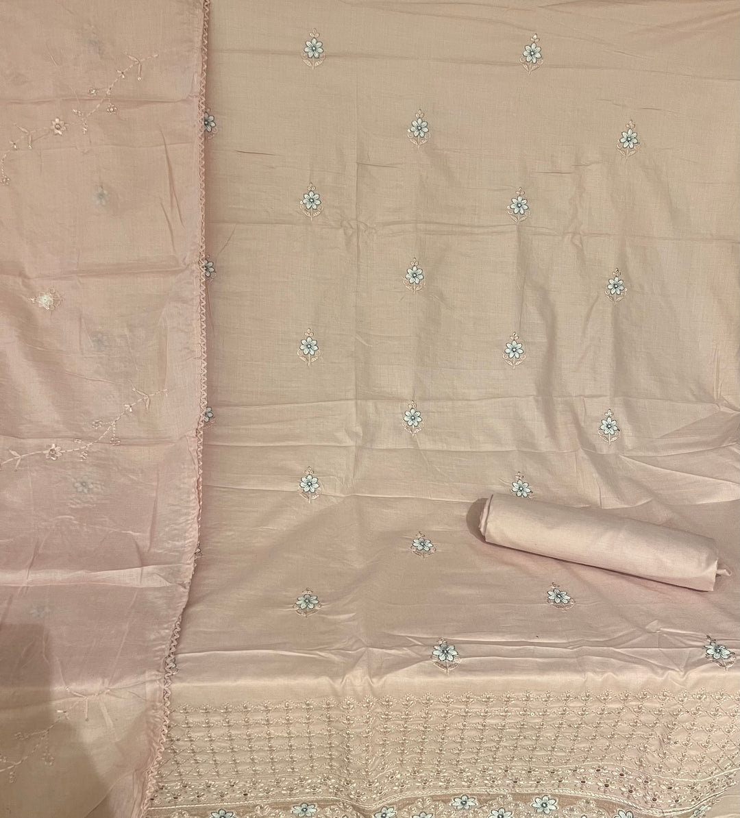 DESIGNER UNSTITCHED DRESS MATERIAL-IKIJ02