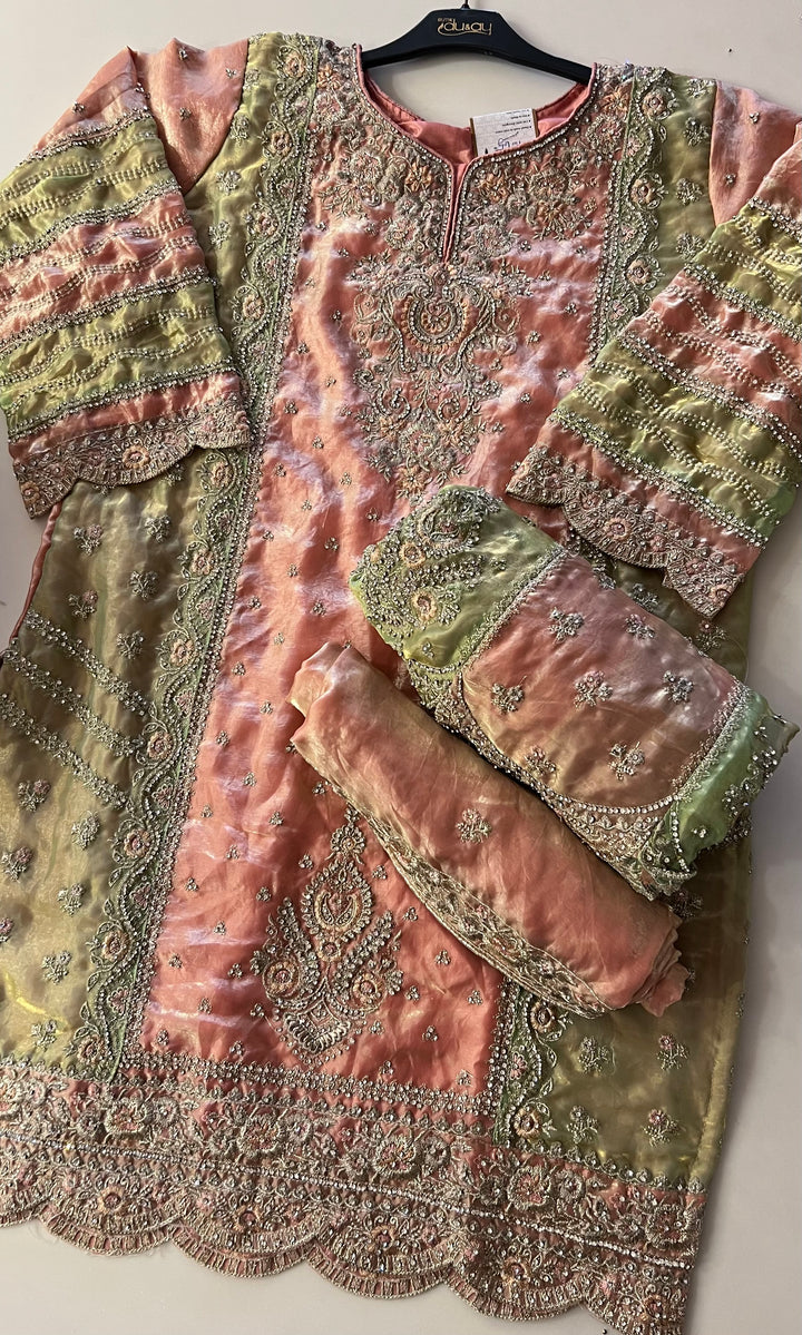 STONE WORK DESIGNER SUIT - MZEJ01