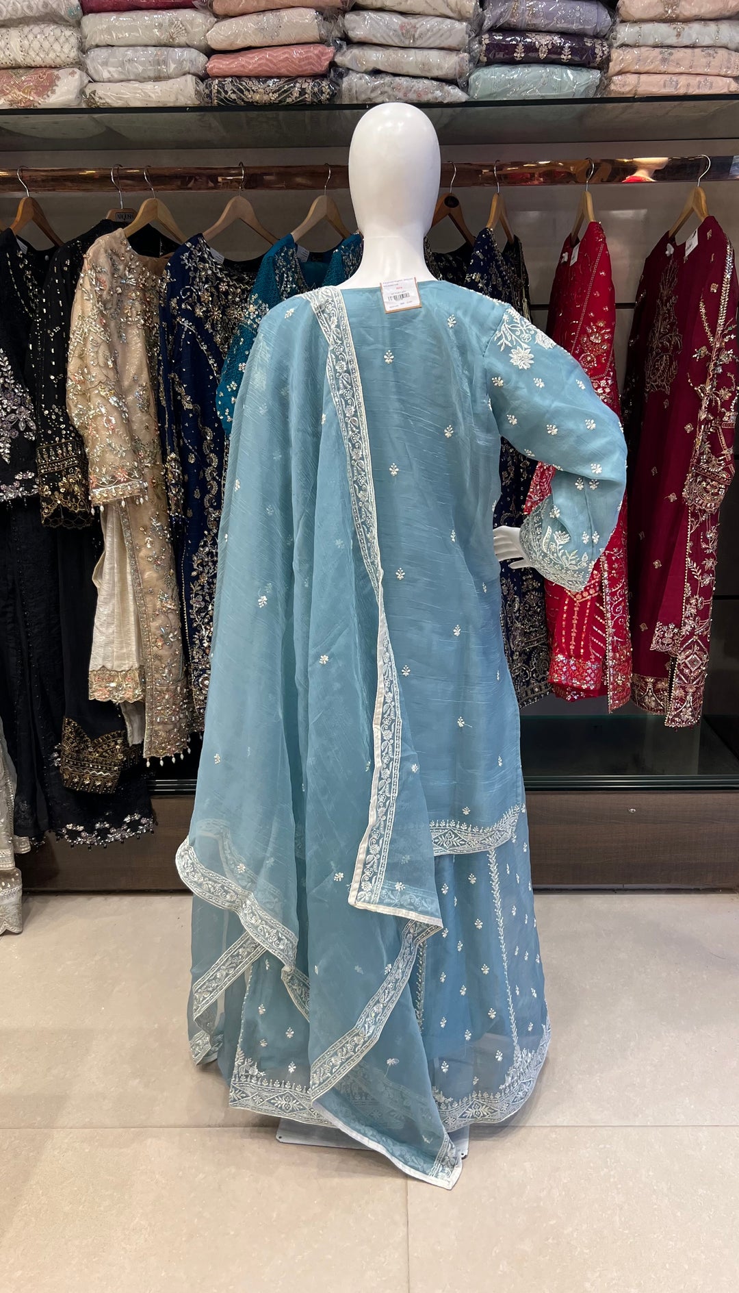 STONE WORK DESIGNER SUIT - MZEJ02