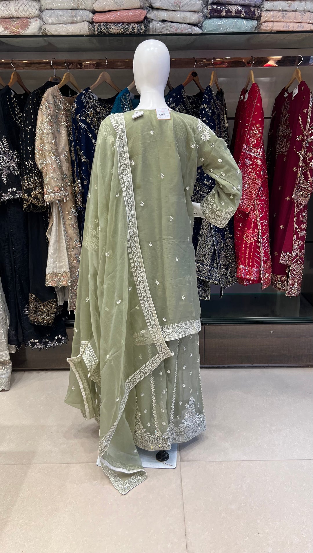 STONE WORK DESIGNER SUIT - MZEJ02