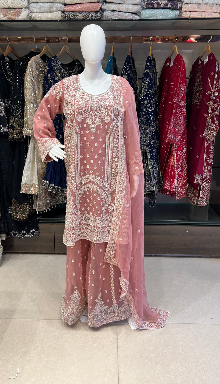 STONE WORK DESIGNER SUIT - MZEJ02