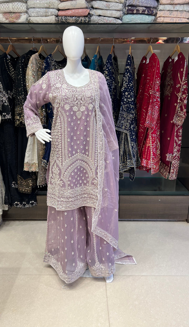 STONE WORK DESIGNER SUIT - MZEJ02