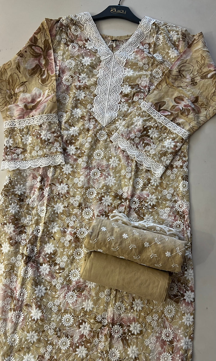 WORK DESIGNER EMBROIDERED SUIT - IKFI01