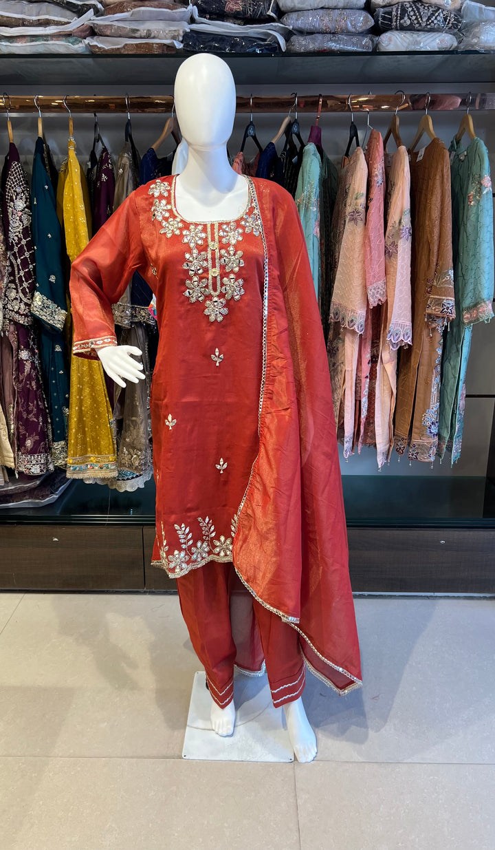 SAFAAZ CELEBRATION SPECIAL DESIGNER  SUIT - MAL03