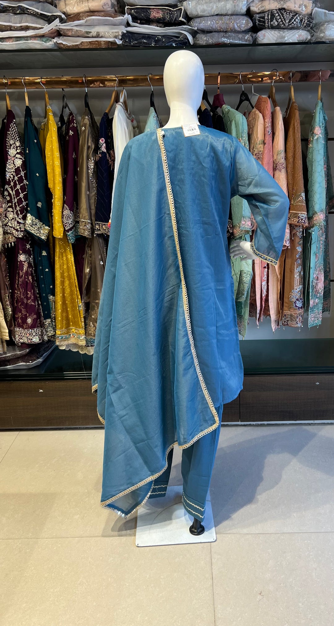 SAFAAZ CELEBRATION SPECIAL DESIGNER  SUIT - MAL03