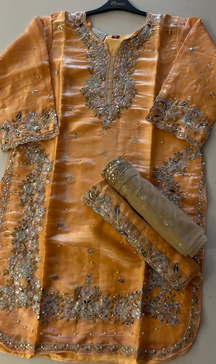 SEQUENCE AND THREAD WORK DESIGNER SUIT (3XL) - IKFC01