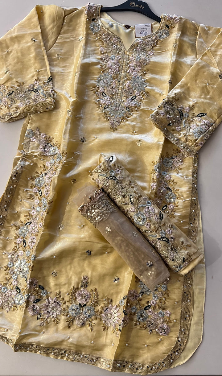 SEQUENCE AND THREAD WORK DESIGNER SUIT (3XL) - IKFC01