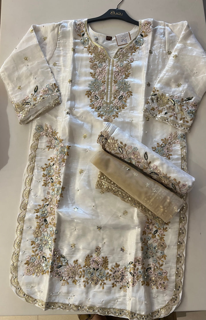 SEQUENCE AND THREAD WORK DESIGNER SUIT (3XL) - IKFC01
