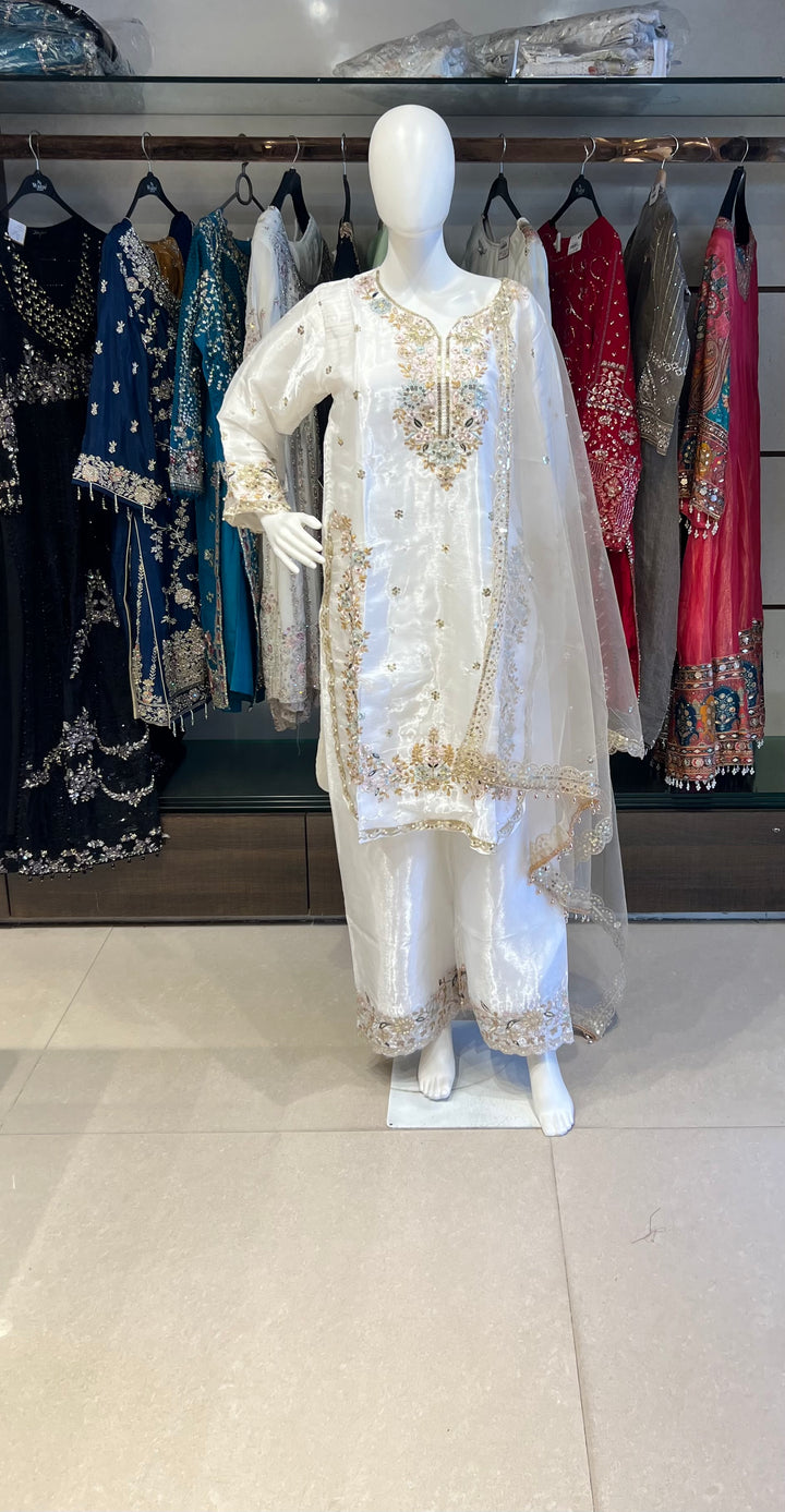 SEQUENCE AND THREAD WORK DESIGNER SUIT (3XL) - IKFC01