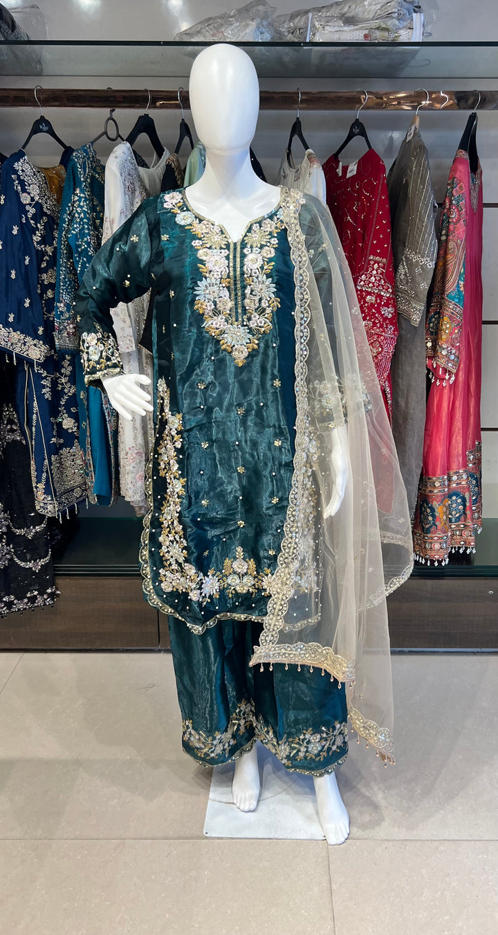 SEQUENCE AND THREAD WORK DESIGNER SUIT (3XL) - IKFC01