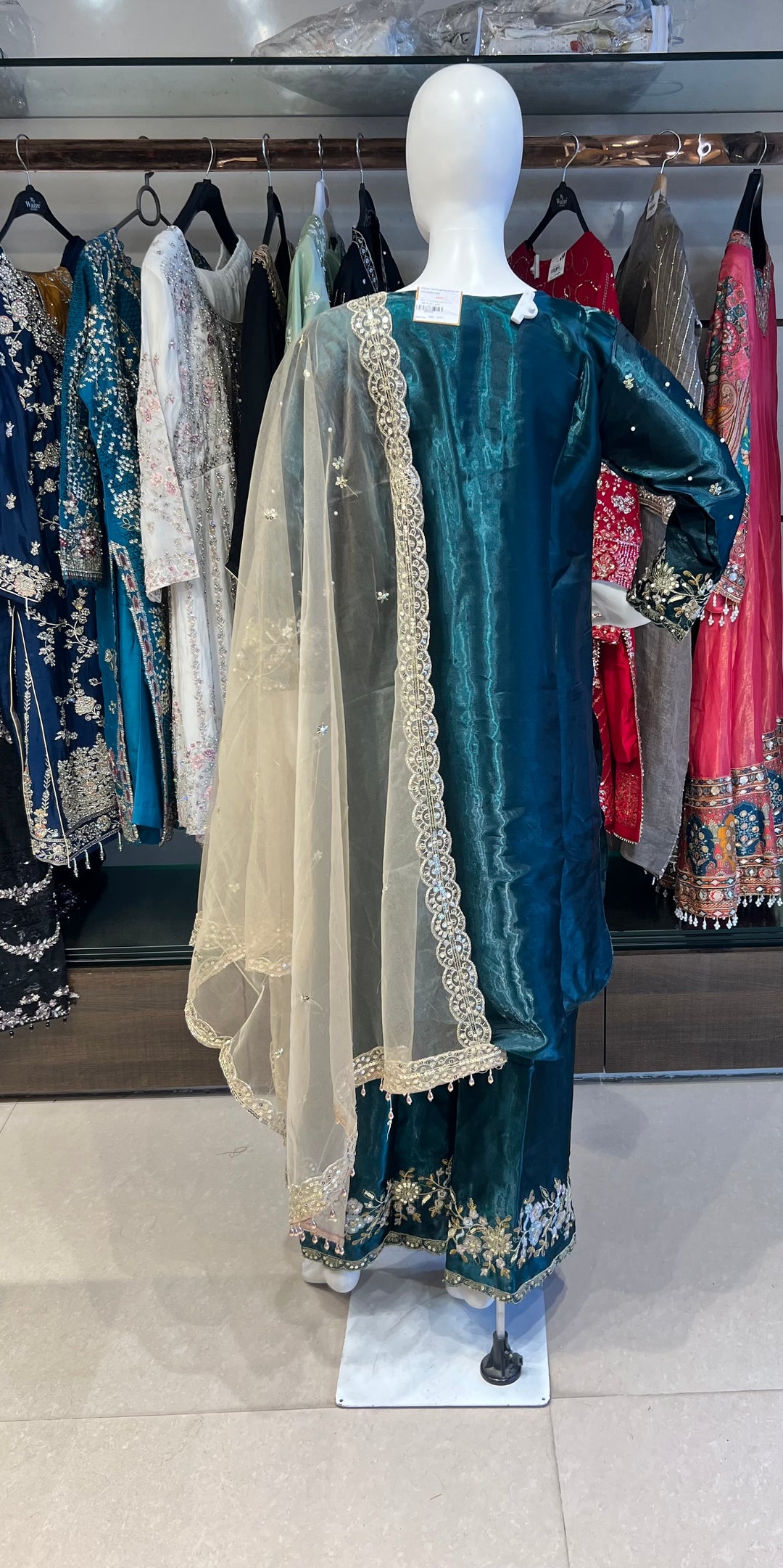 SEQUENCE AND THREAD WORK DESIGNER SUIT (3XL) - IKFC01