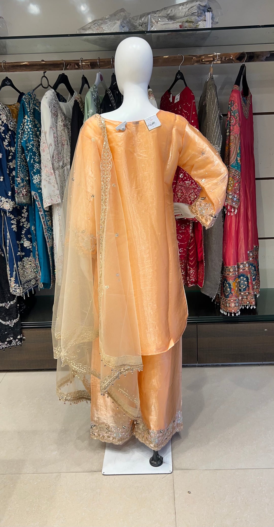 SEQUENCE AND THREAD WORK DESIGNER SUIT (3XL) - IKFC01