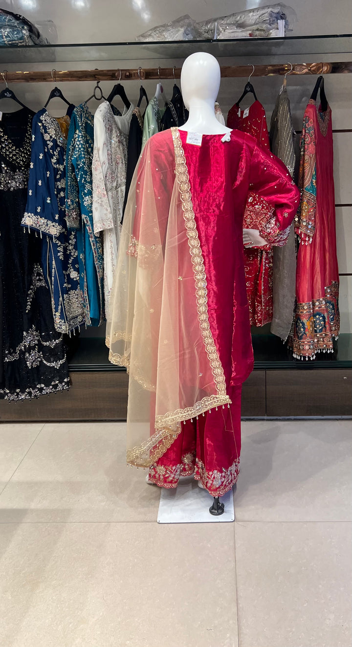 SEQUENCE AND THREAD WORK DESIGNER SUIT (3XL) - IKFC01