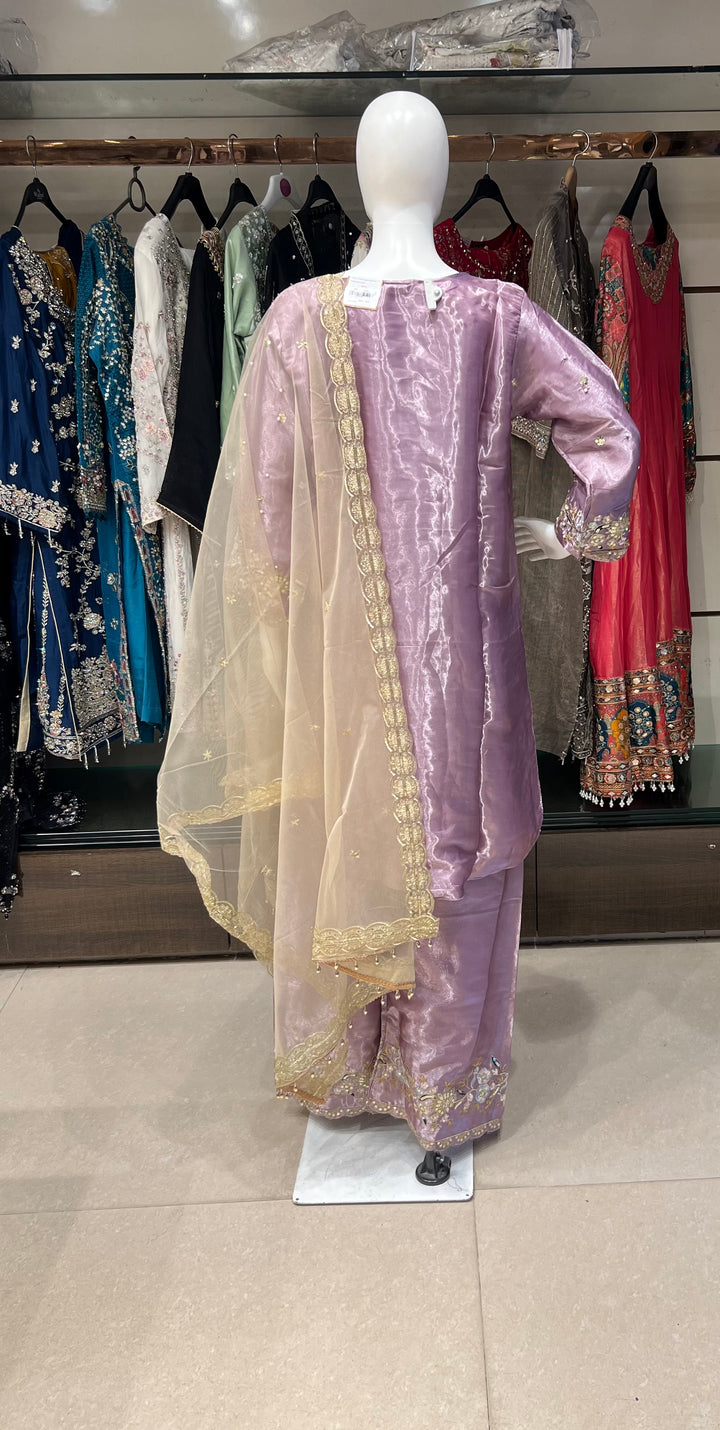SEQUENCE AND THREAD WORK DESIGNER SUIT (3XL) - IKFC01