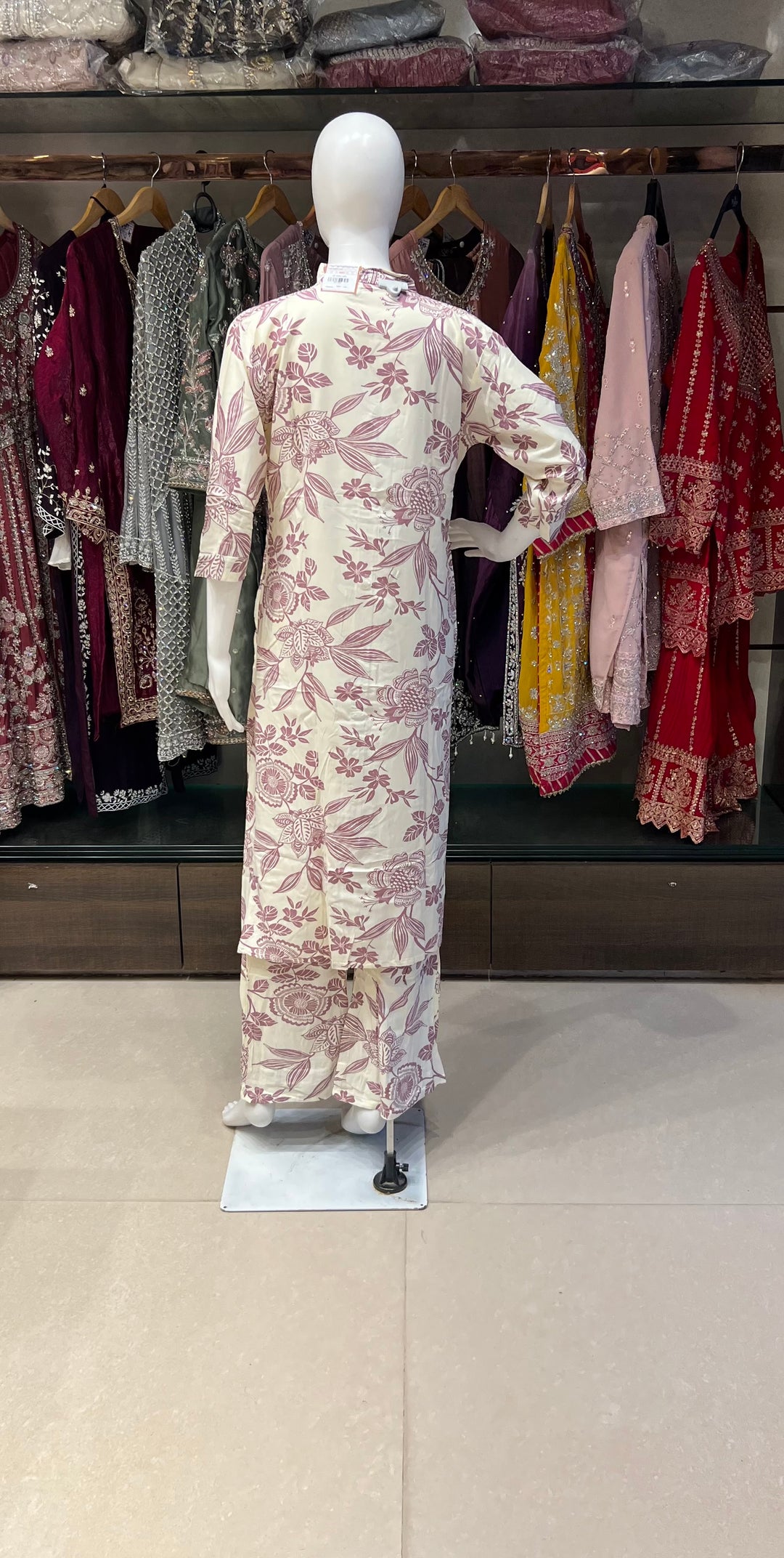 RAYON PRINTED COORD SET  -IKCP04/2