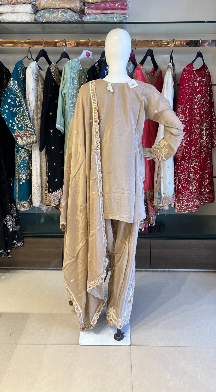 EMBRIDORY WORK DESIGNER SUIT - BTZA09/01