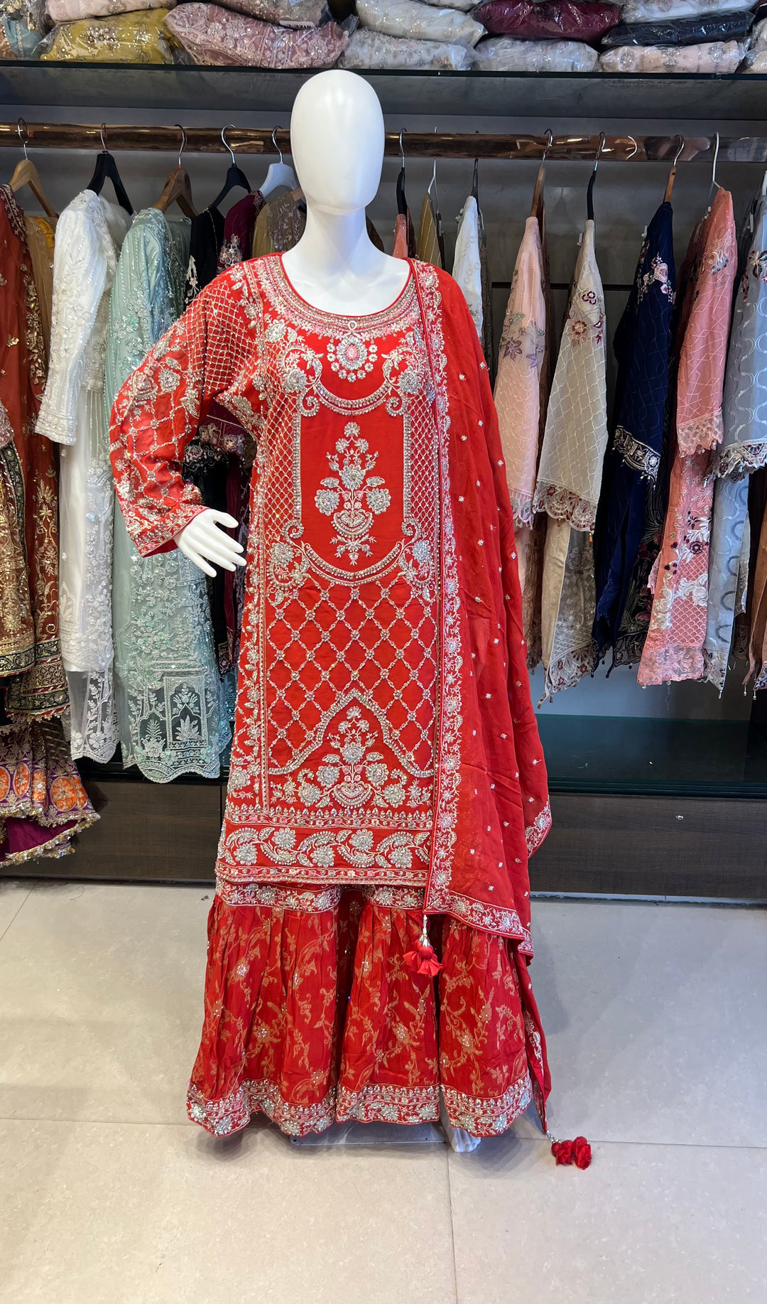 HIBA DESIGNER FARSHI SUITS - BRT07