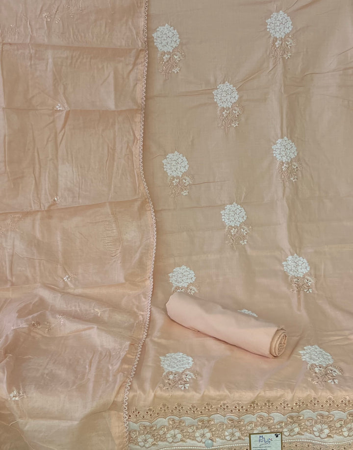 DESIGNER UNSTITCHED DRESS MATERIAL - INNA08