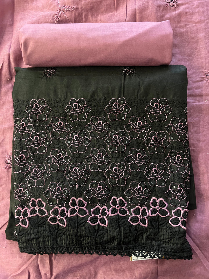 DESIGNER UNSTITCHED DRESS MATERIAL - INNA08