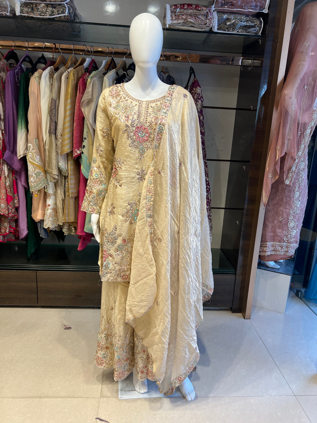 KASHEESH DESIGNER SUIT - MZQ04