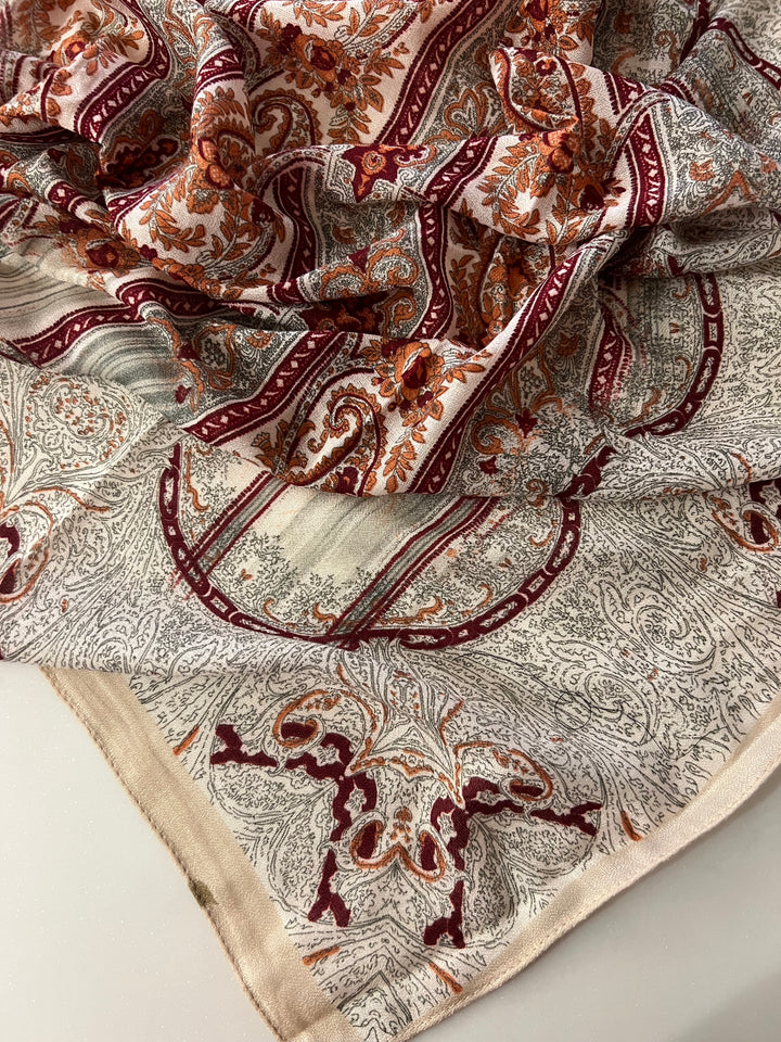 KASHMIRI PASHMINA PRINTED HIJABS (1.75M*0.5M) - BTJ01