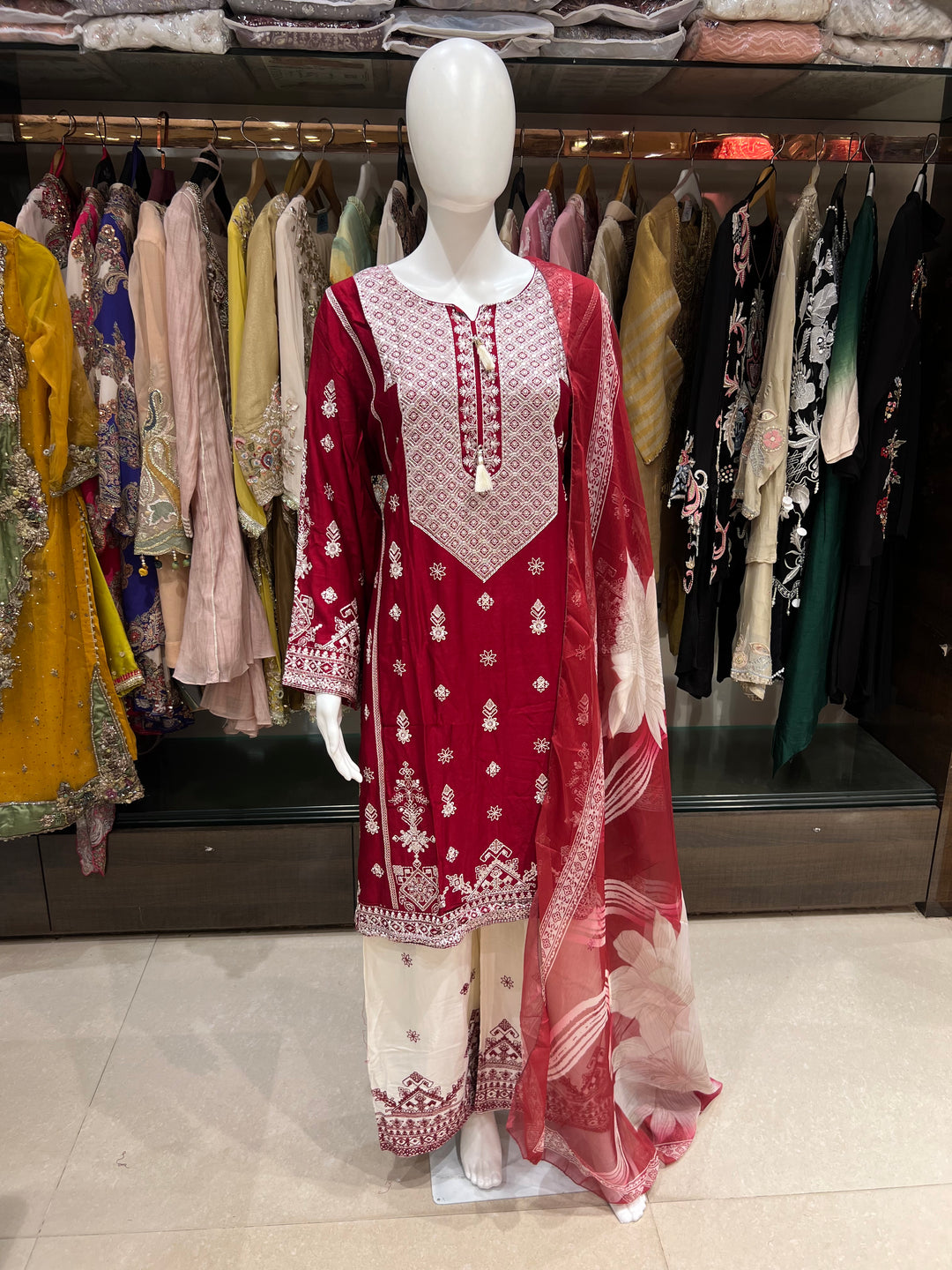 MAHEK DESIGNER SUIT - IKES01