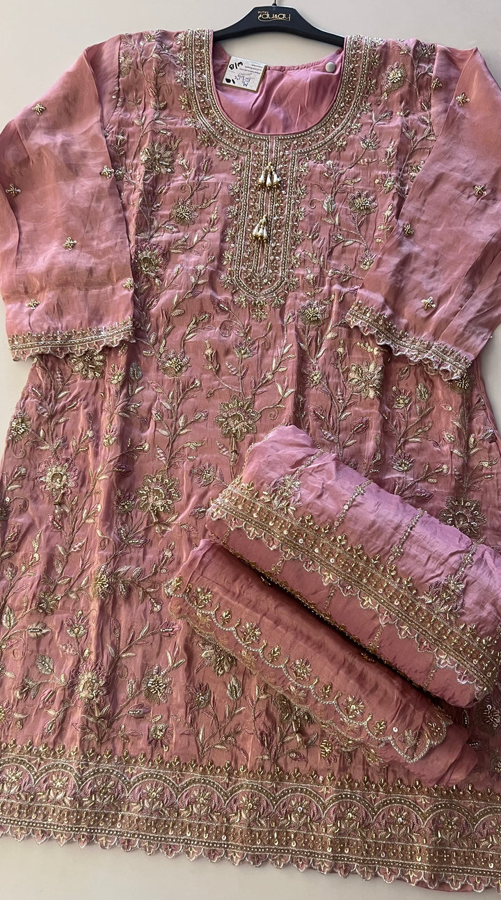 ZARI WORK DESIGNER SUIT - IKDS01