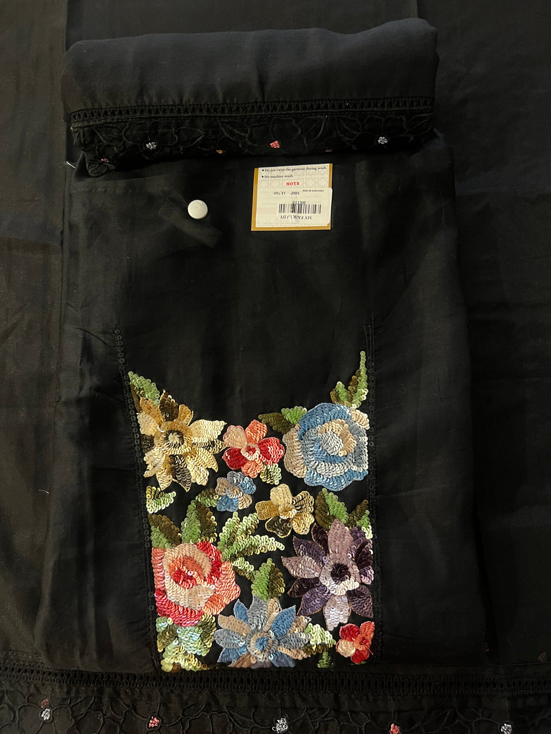 DESIGNER UNSTITCHED DRESS MATERIAL - BRT10