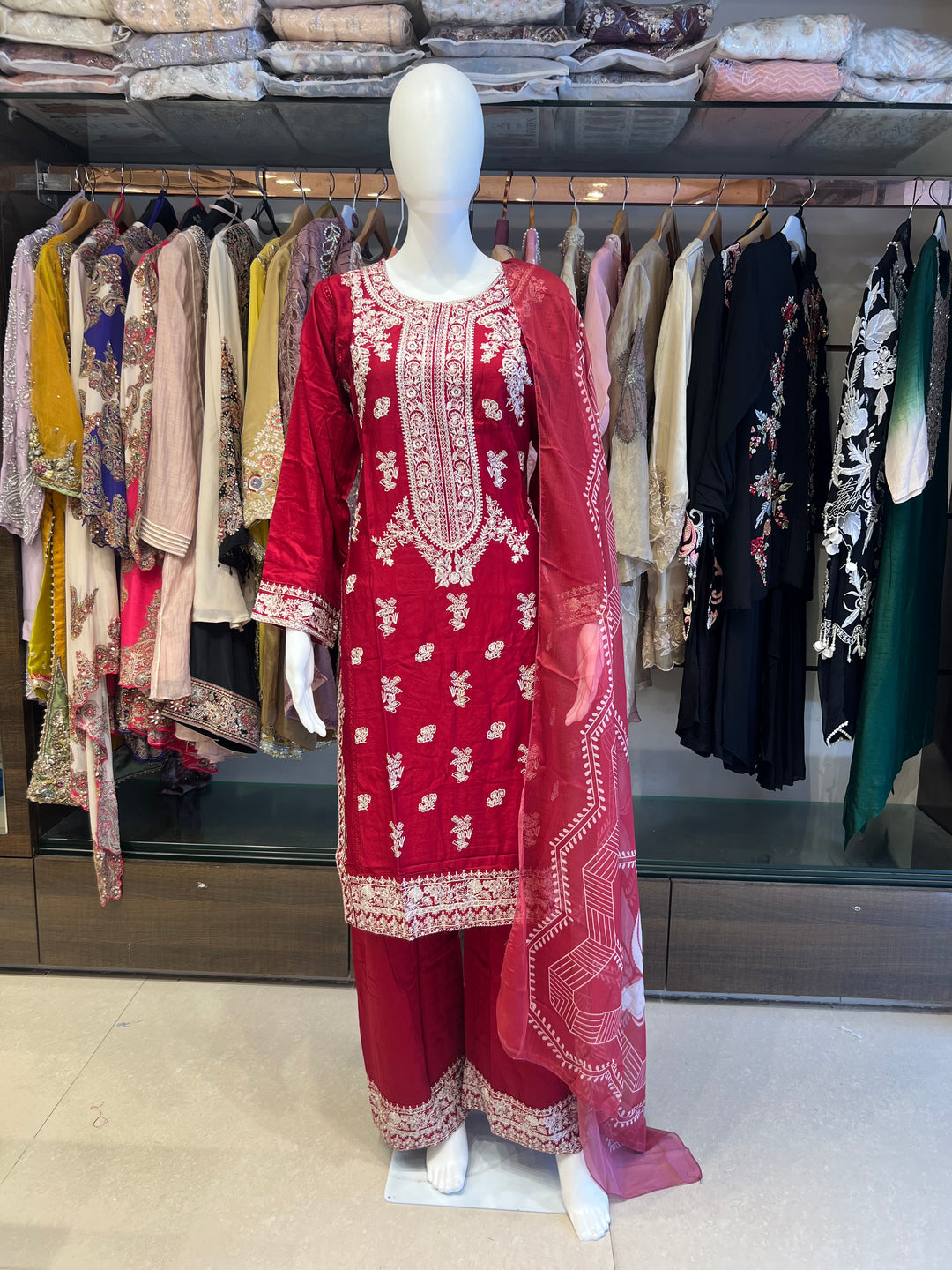 MAHEK DESIGNER SUIT - IKES03