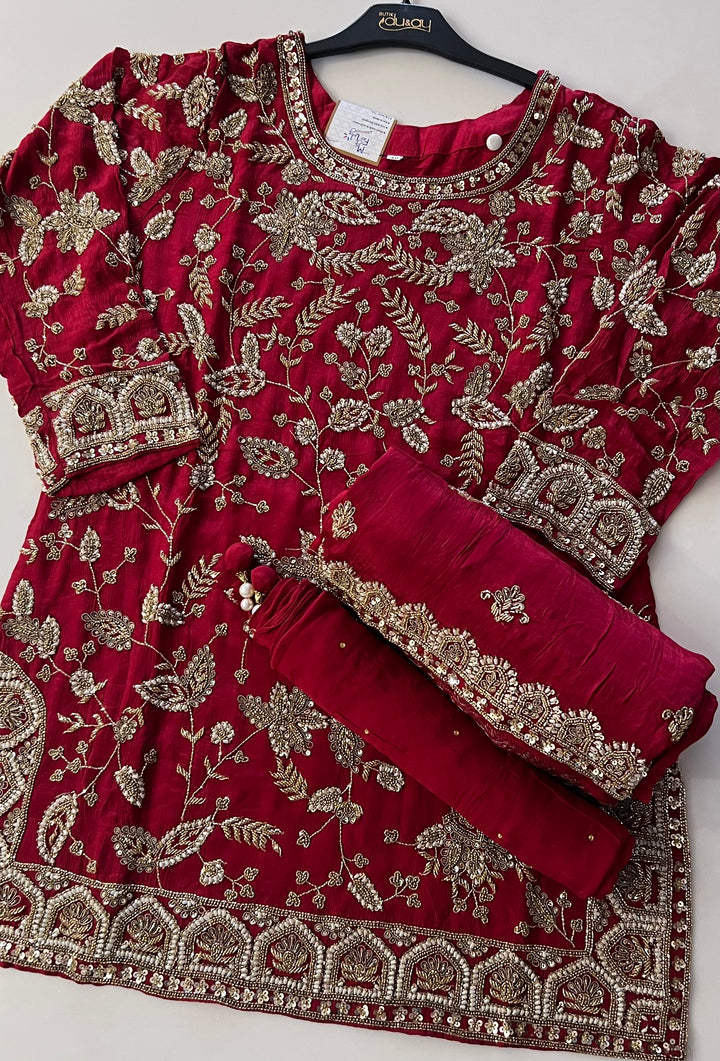 Heavy Zari Work Bridemaid Design- AD17