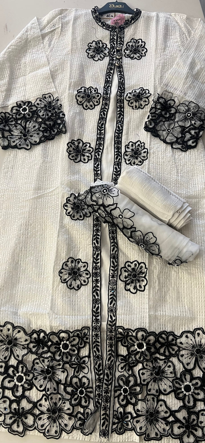 QAMAR ELITE FESTIVE DESIGNER ETHNIC SUIT -IKNE02