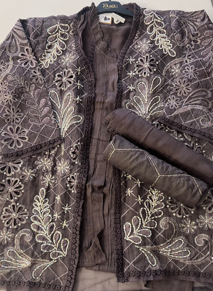 QAMAR ELITE FESTIVE DESIGNER ETHNIC SUIT -IKNE02