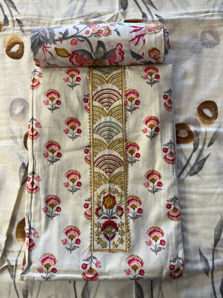 WORK DESIGNER DRESS METERIAL - IKMM24