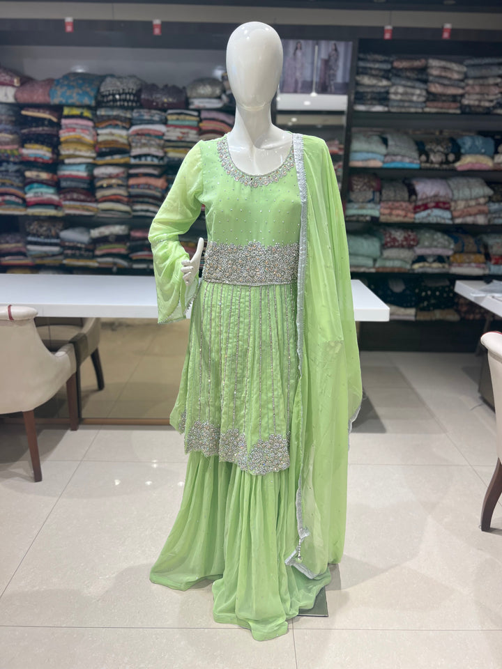 pista green gharara-33394