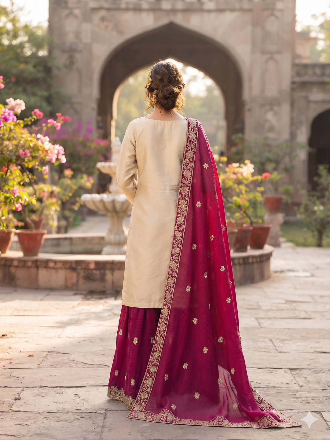 KASHEESH DESIGNER SUIT - MZQ07