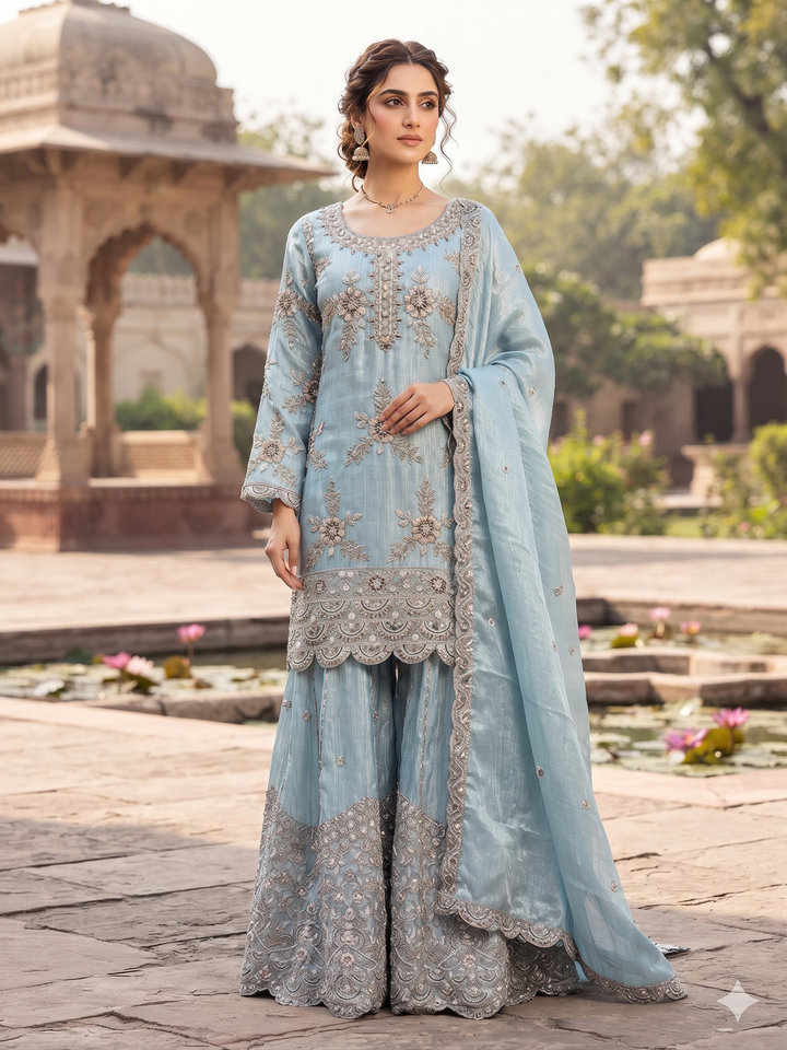KASHEESH DESIGNER SUIT - MZQ06