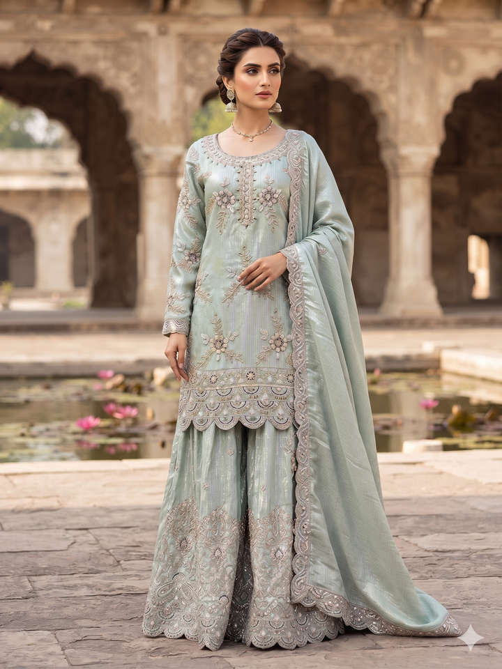 KASHEESH DESIGNER SUIT - MZQ06