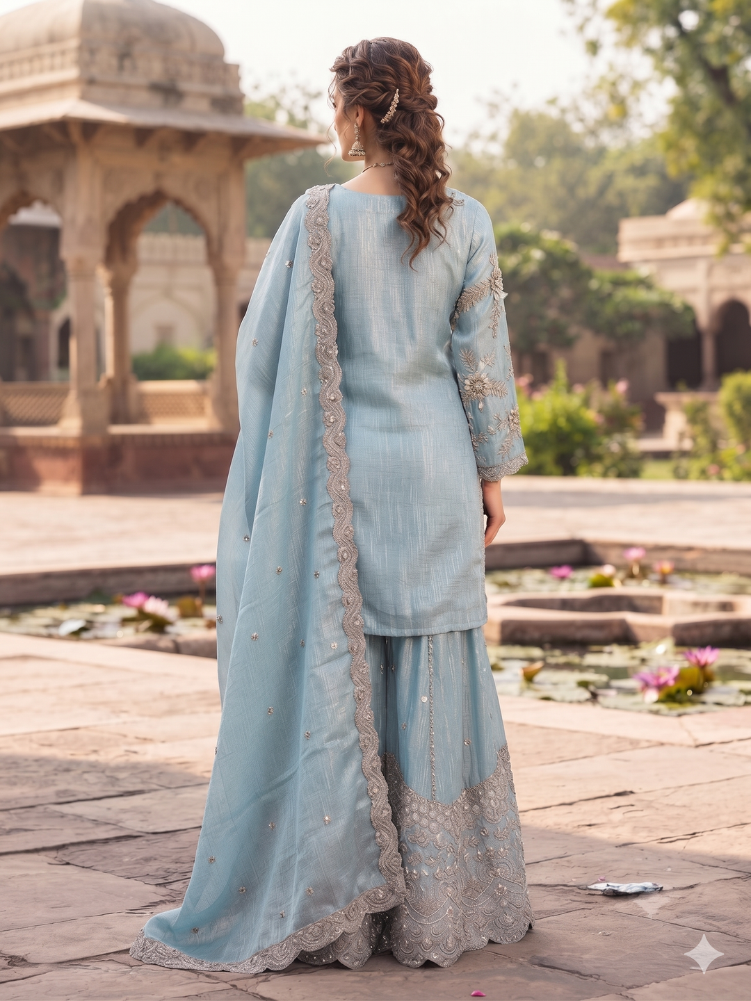 KASHEESH DESIGNER SUIT - MZQ06
