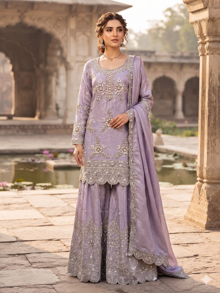 KASHEESH DESIGNER SUIT - MZQ06