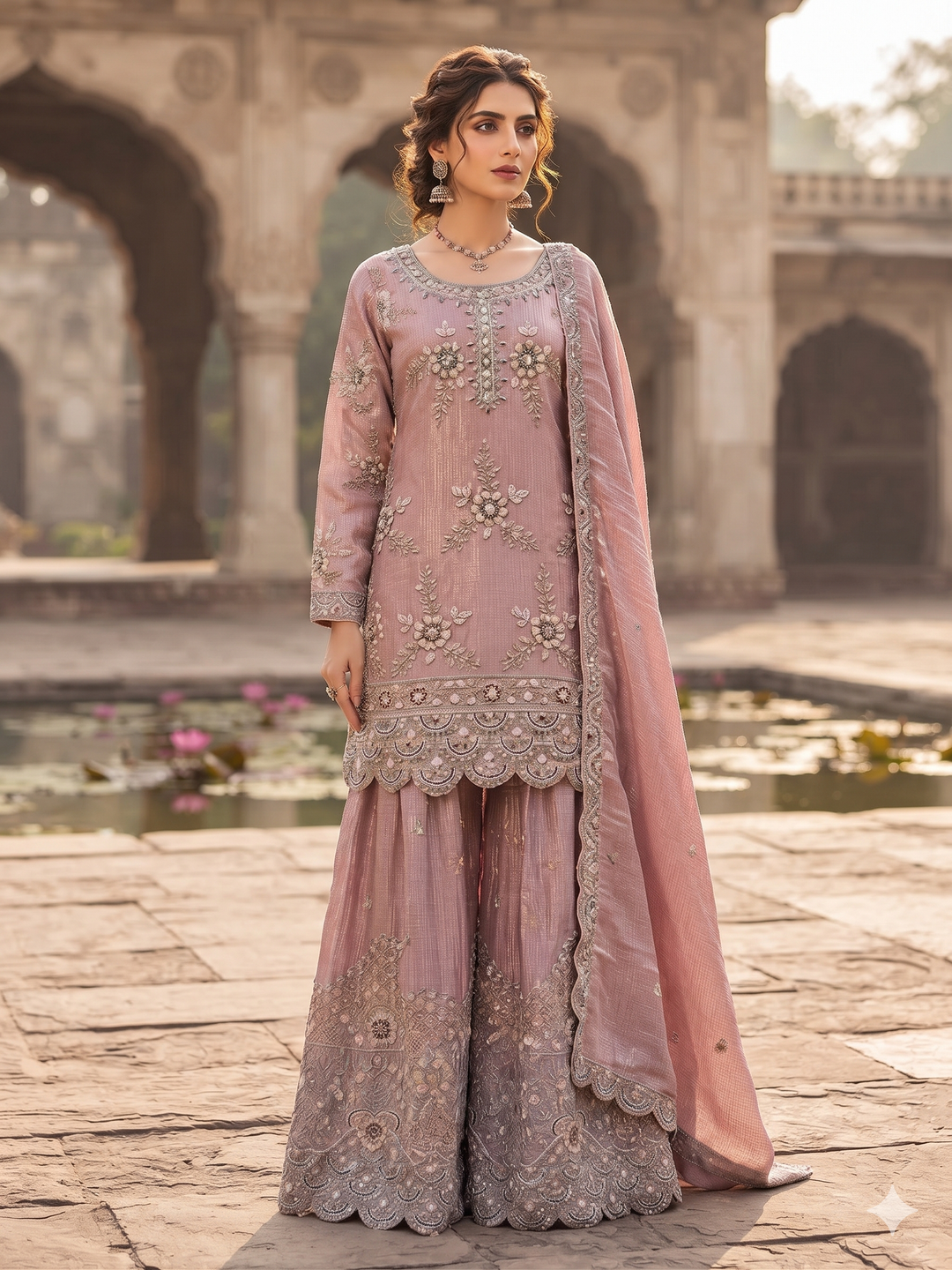 KASHEESH DESIGNER SUIT - MZQ06