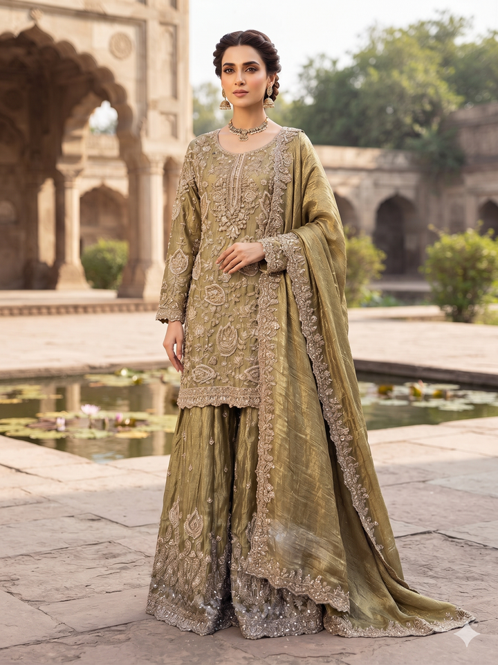 KASHEESH DESIGNER SUIT - MZQ05