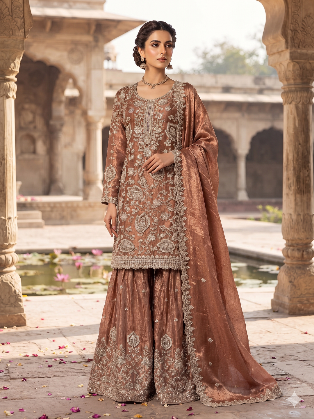 KASHEESH DESIGNER SUIT - MZQ05